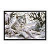 Tiger-14CT Stamped Cross Stitch Kit(51*36cm)