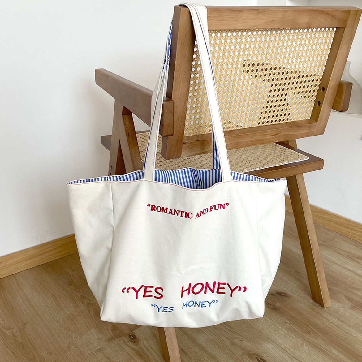 Maneifurui™  【Yes,Honey】TOTE BAG