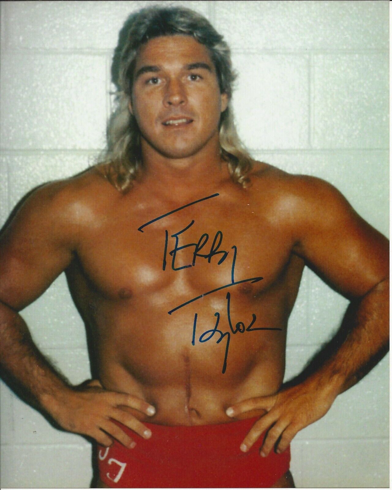 Terry Taylor autographed 8x10 #3 WWE WCW WWF TNA  Shipping