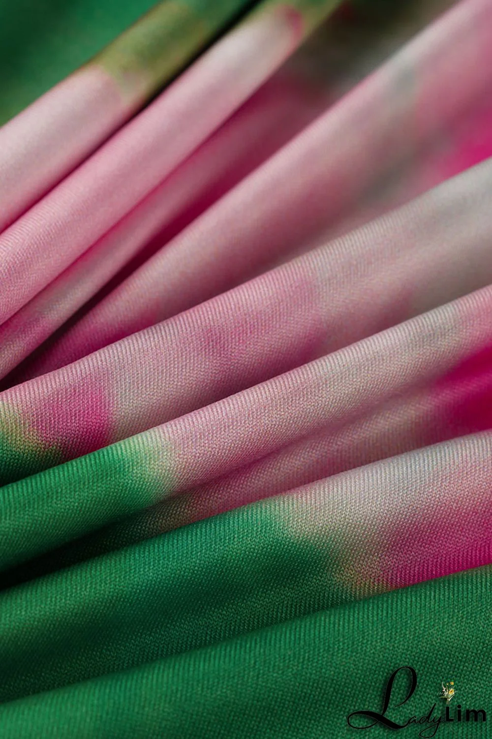 Purple Fashion Casual Letter Print Tie-dye O Neck Short Sleeve Dress Dresses