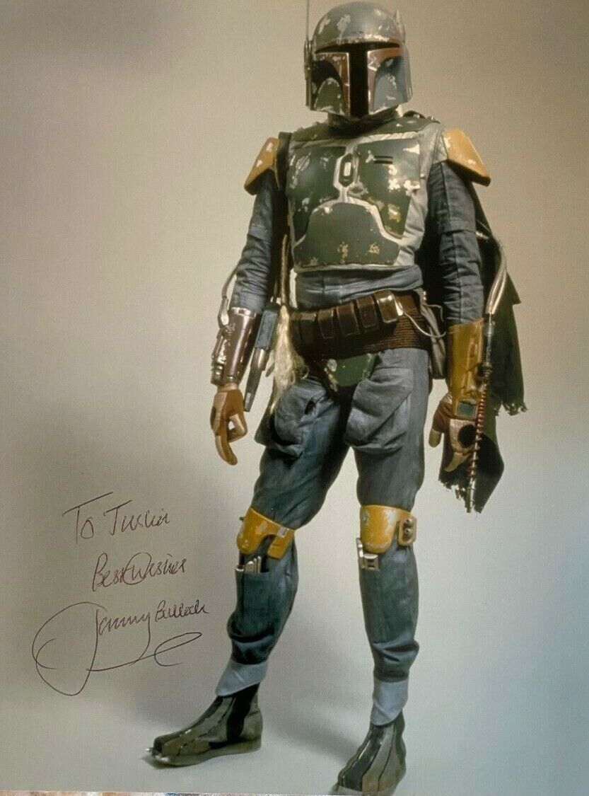 Jeremy Bulloch signed autographed 8x10 Photo Poster painting Star Wars Boba Fett Inscription