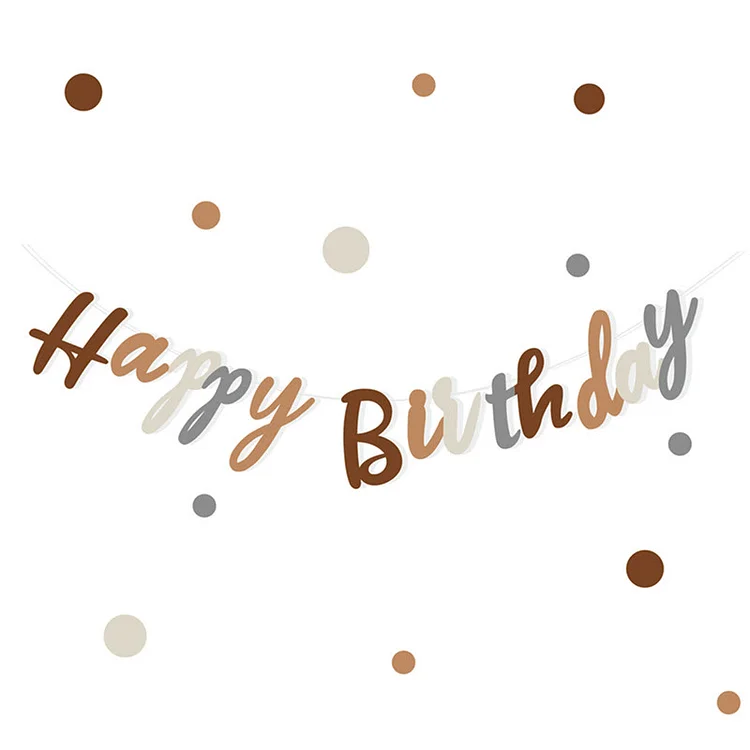 Baby Happy Birthday Banner