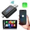 Wireless Carplay Android Auto Adapter CarPlay AI Box Type-C/USB Plug & Play WiFi