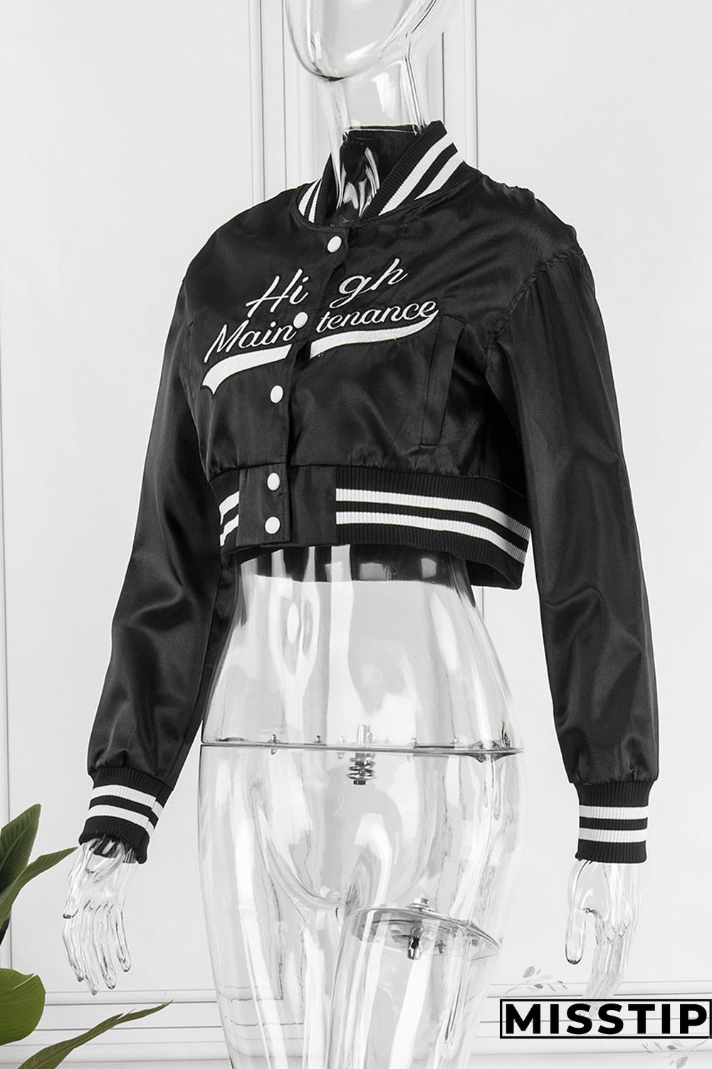 Green Casual Street Embroidered Patchwork Buckle Cardigan Collar Outerwear