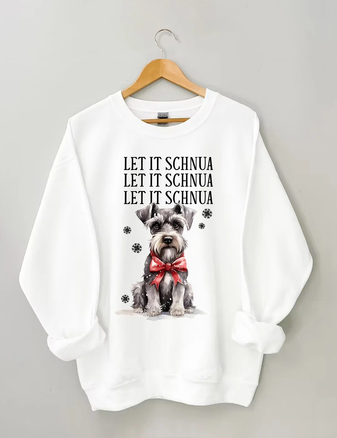 Schnauzer Christmas Sweatshirt