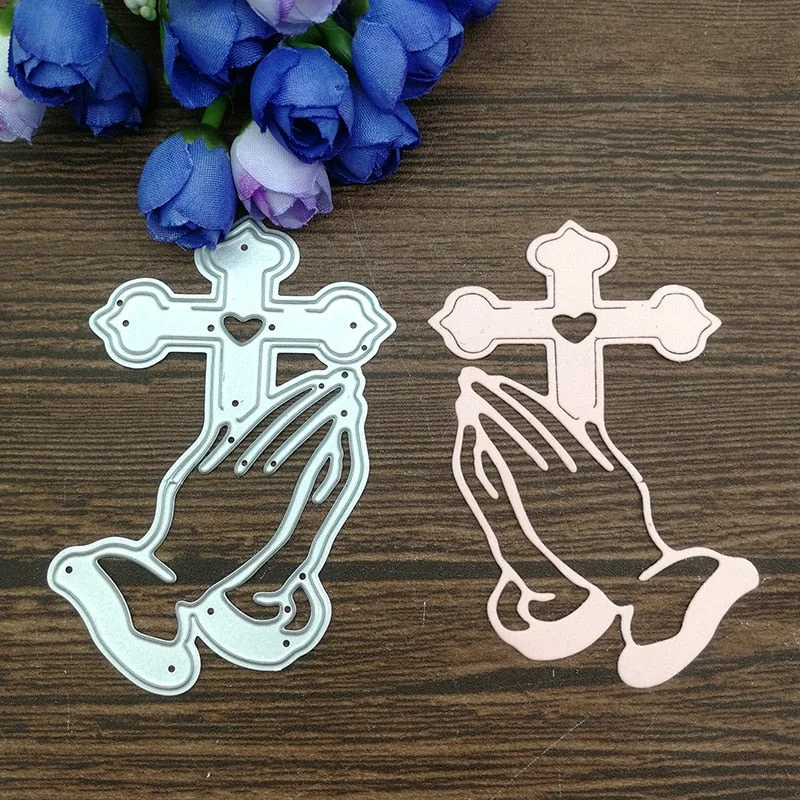 Vine Cross Bless Metal Cutting Dies Stencils For DIY Scrapbooking Decorative Embossing Handcraft Die Cutting Template