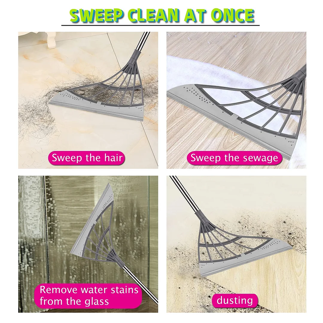 (🎅Early Christmas Sale- Buy 2 Get Free Shipping) 3 in 1 Silicone Magic Broom