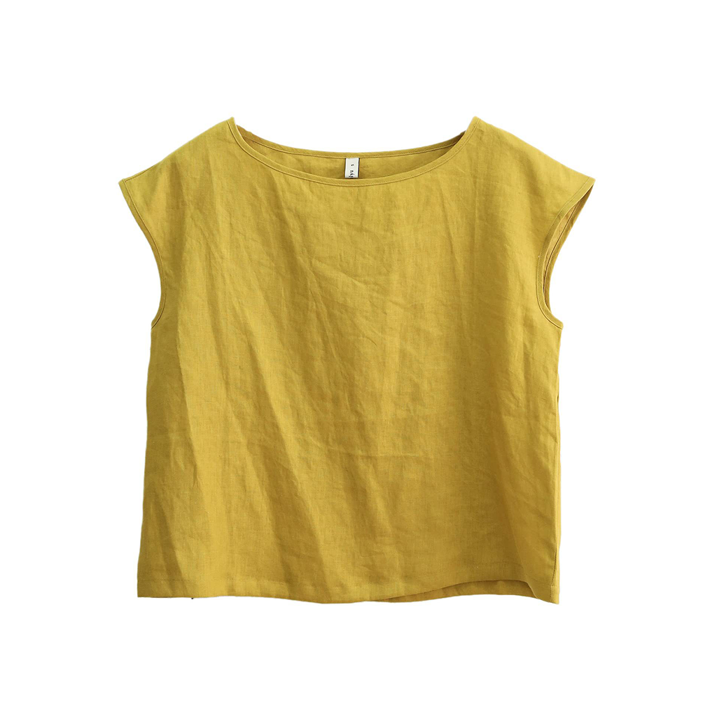 Linen T Shirt Women 100% Linen Short Sleeve Loose Fit Summer Top Breathable REAL SILK LIFE