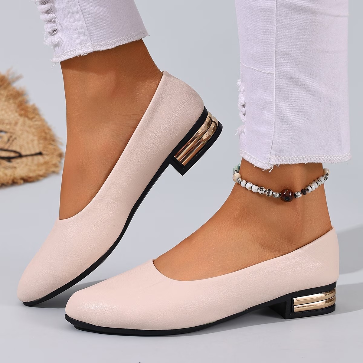 Zapatos con caja de dedos ancha para comodidad