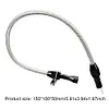 Transmission Dipstick Stainless Braided Hose for Chevrolet GM TH350 TH-400 700R4