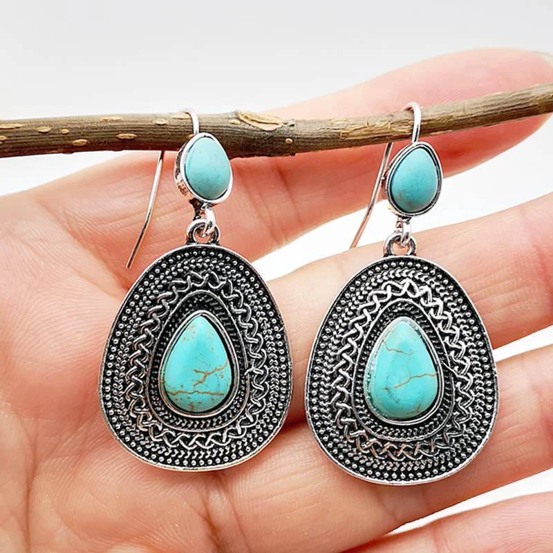 Kallaite women fashion retro earings