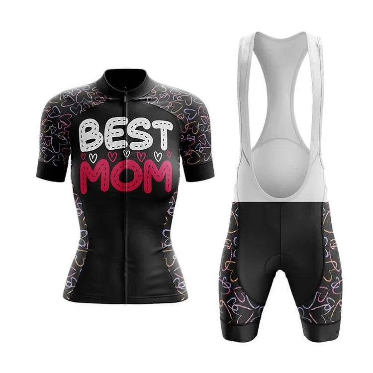 Best Mom Women's Short Sleeve Cycling Kit