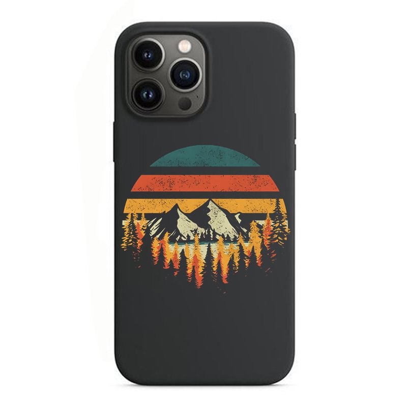Mountains Printed iPhone Phone Case in  mildstyles