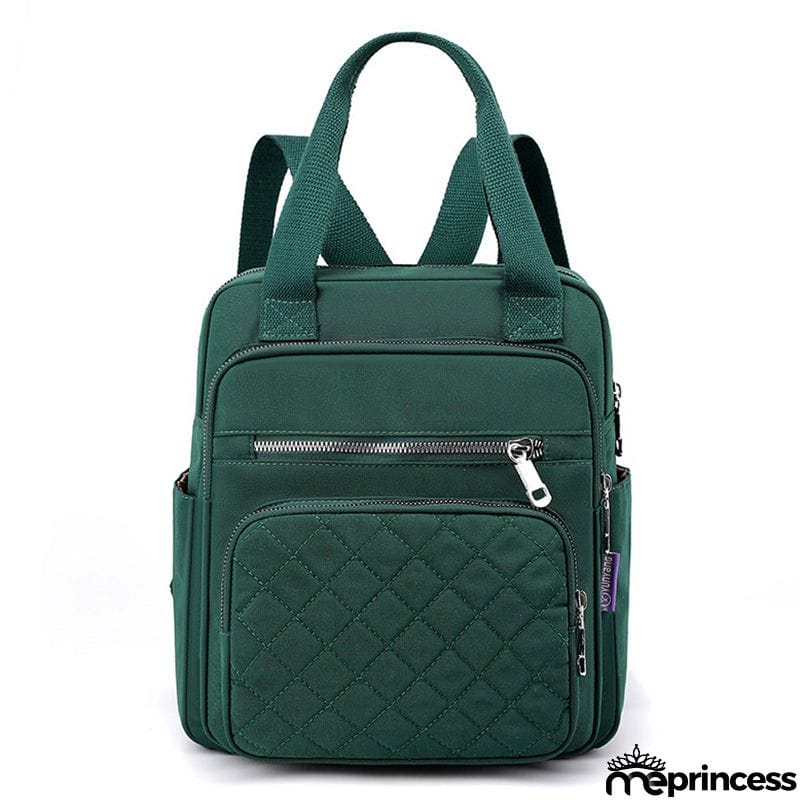 Women's Casual Zipper Travel Small Backpack