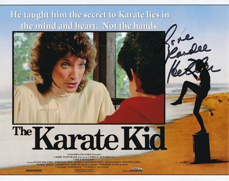 Randee Heller REAL hand SIGNED Karate Kid Photo Poster painting #1 COA Autographed Actress