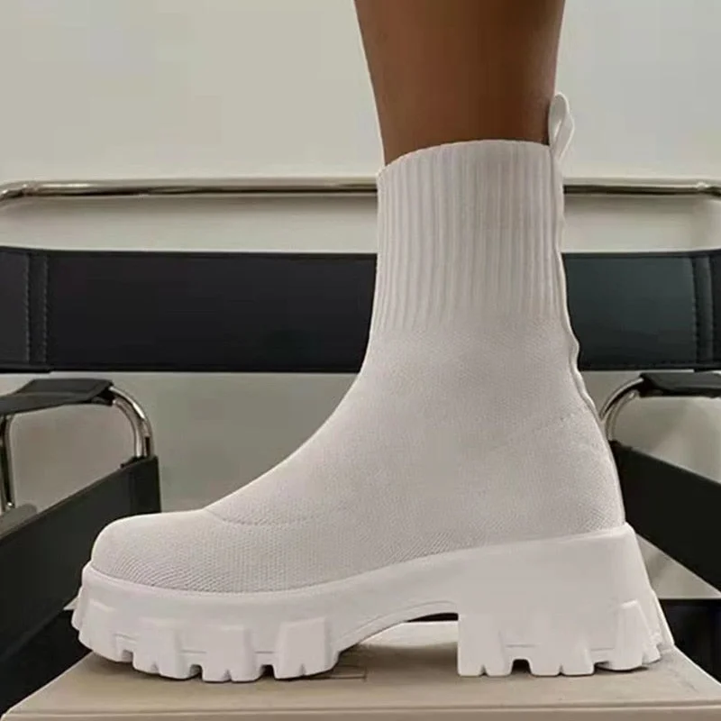 Women Shoes Spring Autumn Sneakers Women White Shoes Heels Sneakers Platform Shoes Causal Breathable Vulcanized Shoes Female