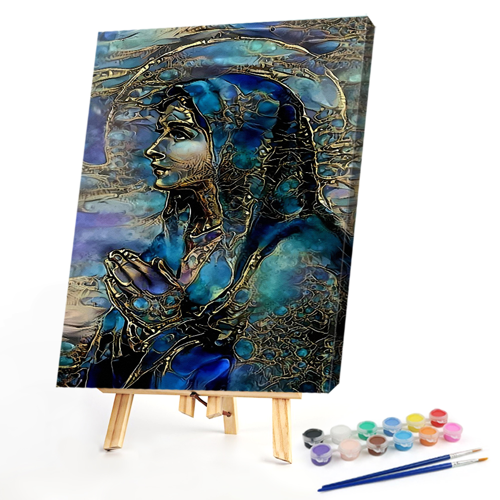 

40*60CM - Paint By Numbers - Praying Saint, 501 Original
