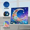 (25x25cm)DIY Pearl Painting Framed Handmade Pearl Material Art Kit Living Room Decor