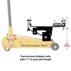 Performance Tool W41044 Transmission Jack Adapter for Passenger Car and Light Duty Truck Transmissions, 1/2 Ton.