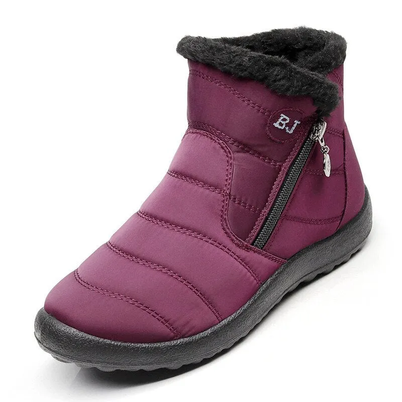 Plus Size 43 Women Boots Waterproof Snow Boots Female Thick Plush Winter Boots Women Warm Ankle Botas Mujer Winter Shoes Woman