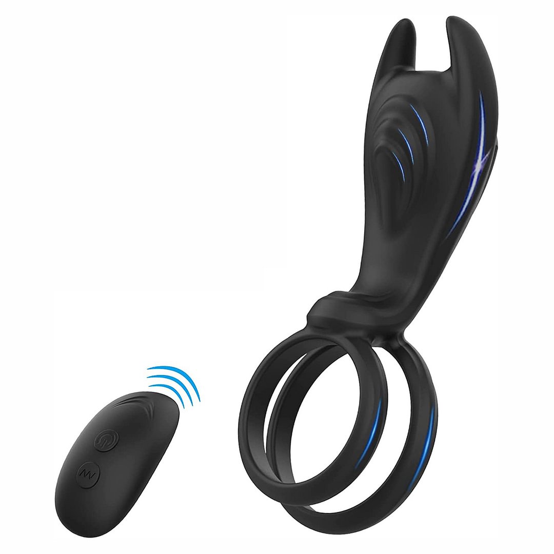 Wireless Remote Control Vibration Penis Ring 