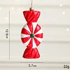 Cute Christmas Tree Red White Hanging Decors