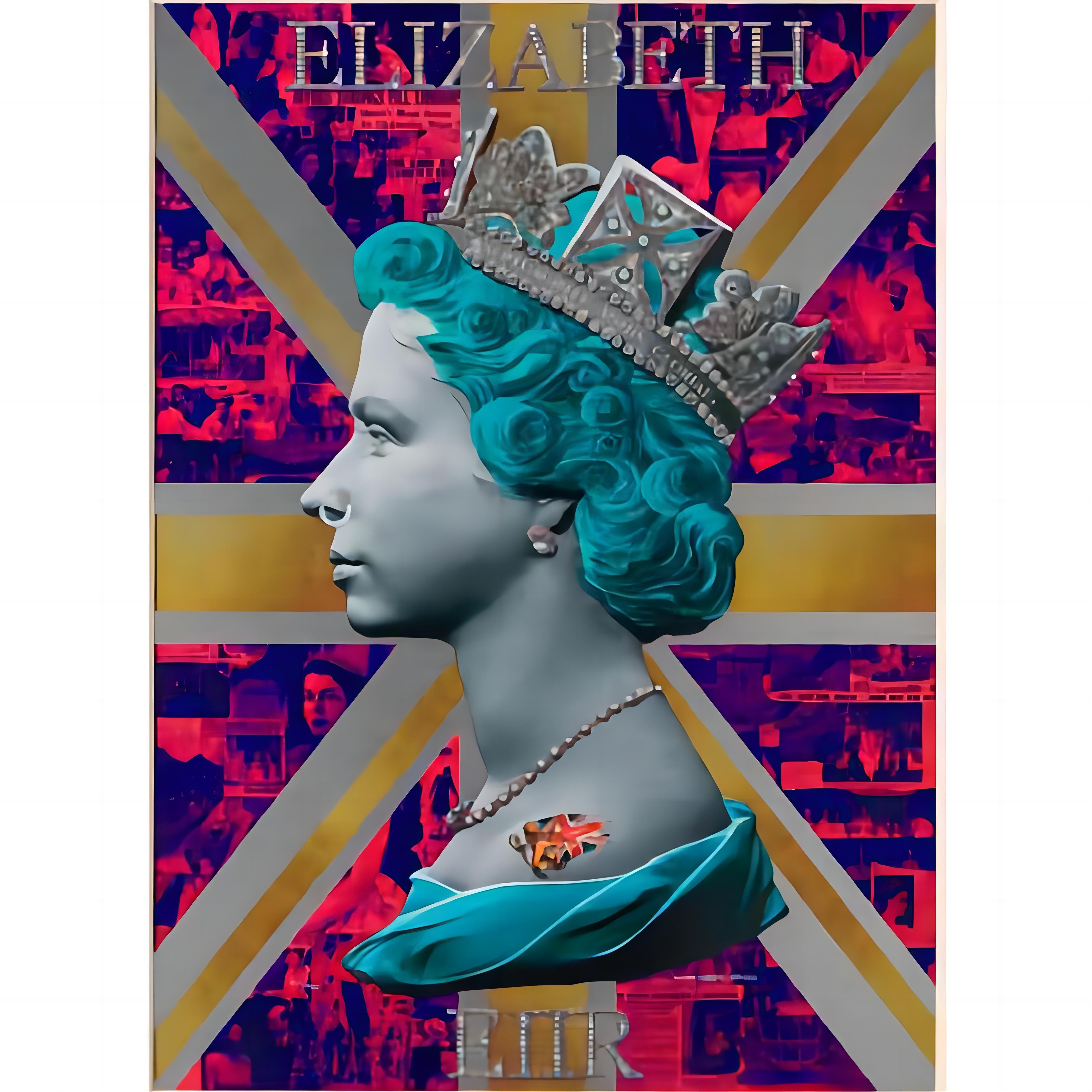 Queen Of England 40*50CM(Canvas) Full Round Drill Diamond Painting gbfke