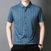 🔥2025 New Arrival🔥 Men's Cooling Plaid Short Sleeve Button-Down Shirt