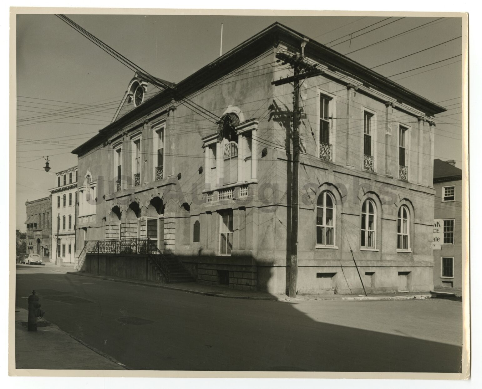 South Carolina History - Charleston, The Exchange - Vintage 8x10 Photo Poster paintinggraph