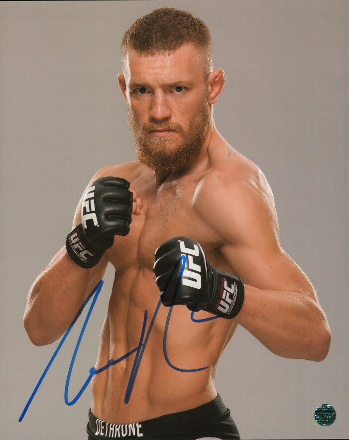 CONOR MCGREGOR - MMA UFC Autographed Original 8x10 Photo Poster painting LOA TTM