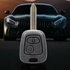 2 Buttons Key Fob Replacement Car Remote Key for Citroen Xsara Picasso Berlingo