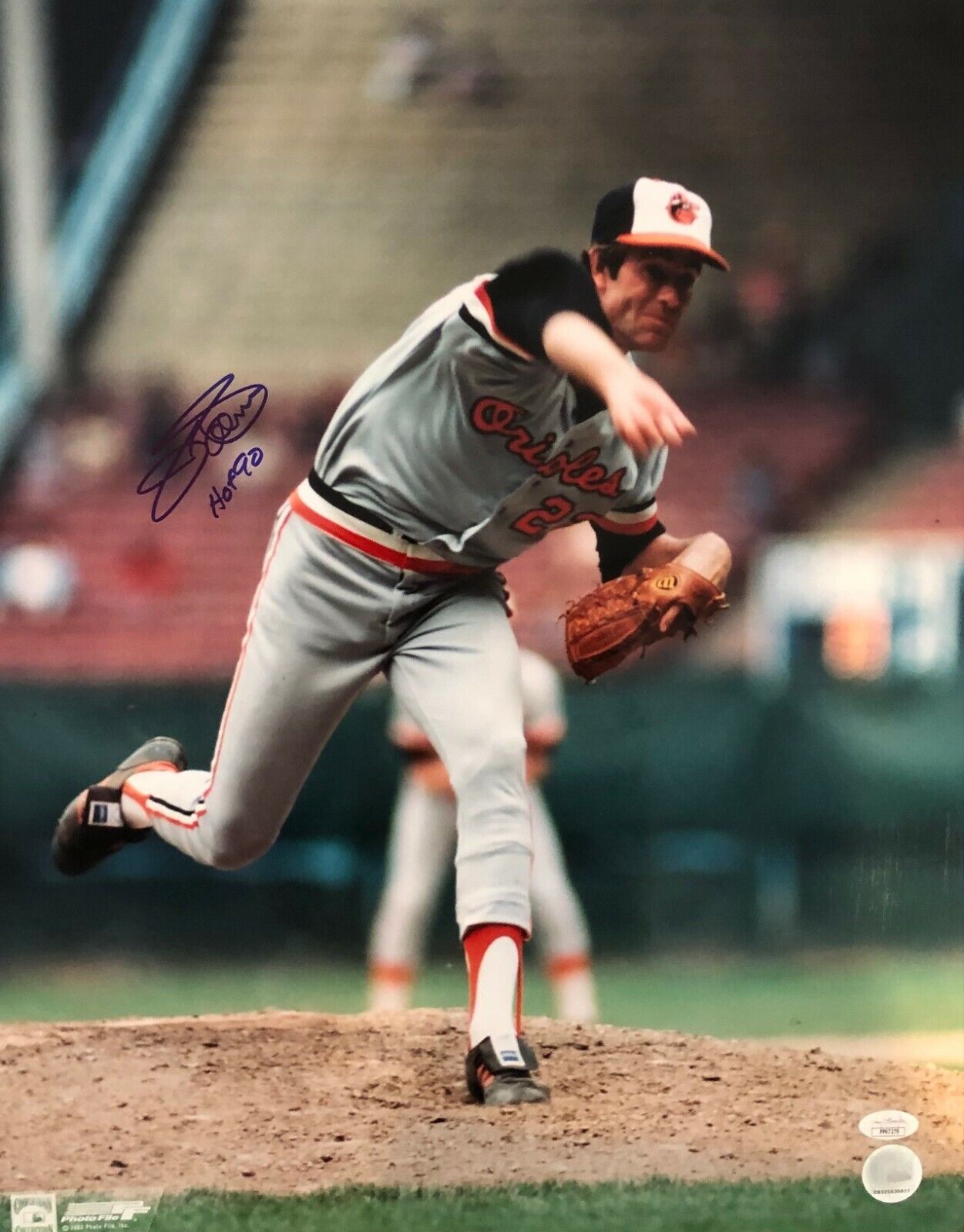 Autographed Jim Palmer Baltimore Orioles 16x20 Photo Poster painting - w/ JSA COA