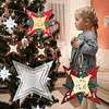 New Christmas Patchwork Star Template Set - With Instructions