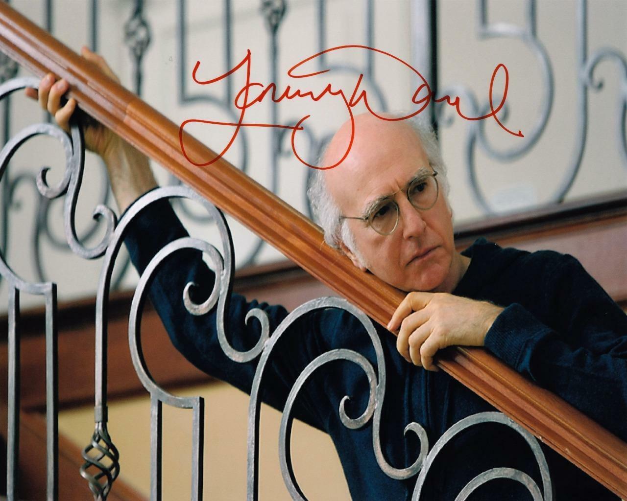 Larry David SIGNED AUTOGRAPHED 10 X 8