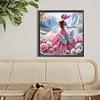 Diamond Painting -DIY Round Drill Elegant Beauty(40x40cm)