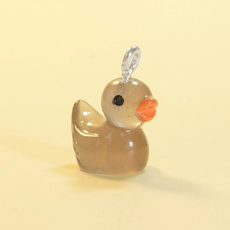 Luminous Diy Jewelry Resin Accessories Handmade Material Keychain Pendant Bracelet Sheep Eye Nail Little Duck