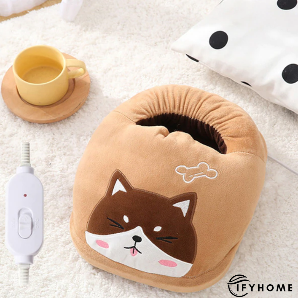 USB Foot Warmer Electric Warm Heating Pad Rechargeable Washable 3 Modes Constant Temperature Power Saving Safe Foot Warm Heating | IFYHOME