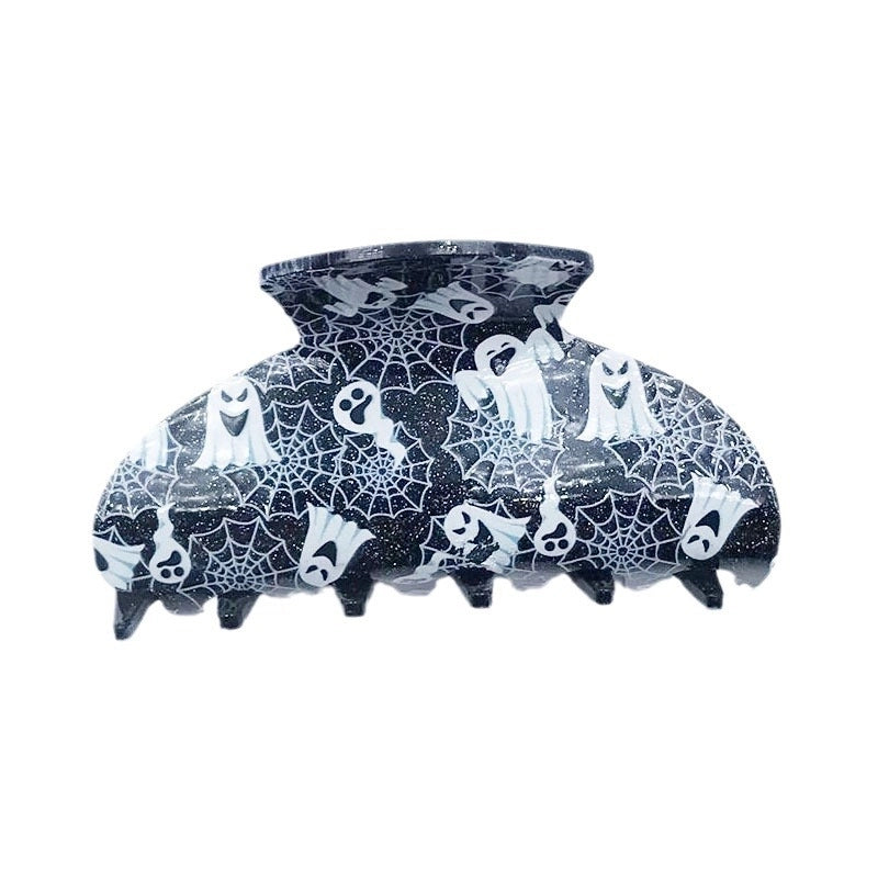 Halloween Lady Women’s Spider Web Arylic Hair Claws