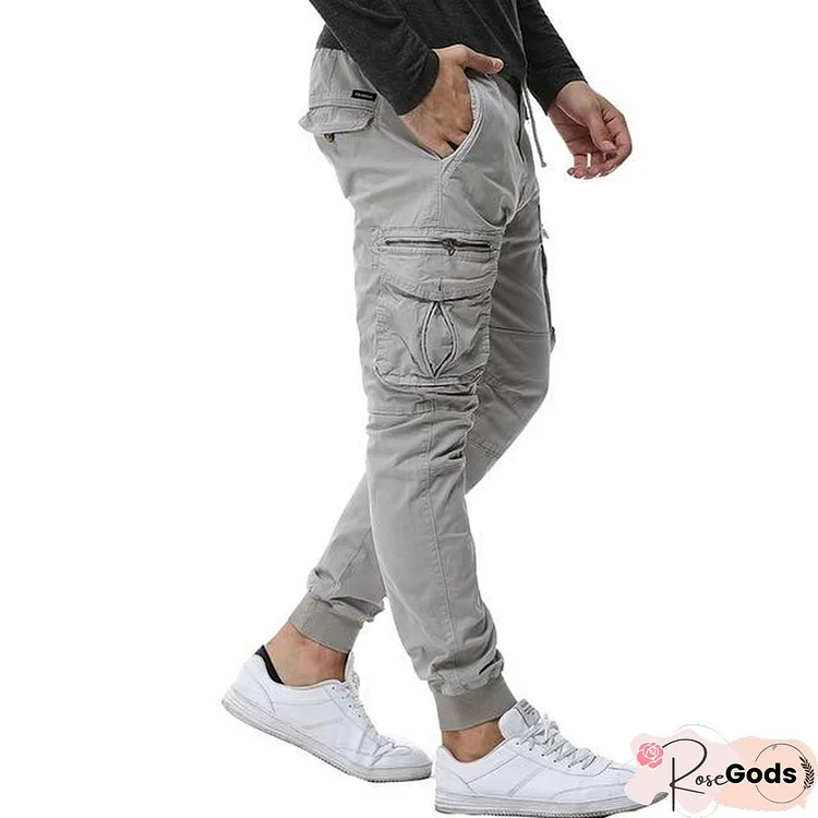 Men's Camouflage Tactical Pants Joggers Boost Military Casual Cotton Pants Army Trousers