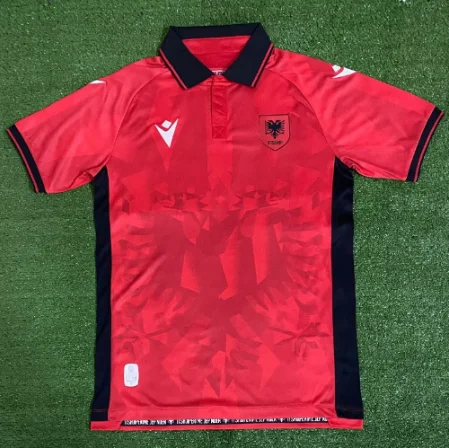 23/24 Albania Home Football Shirt Thai Quality