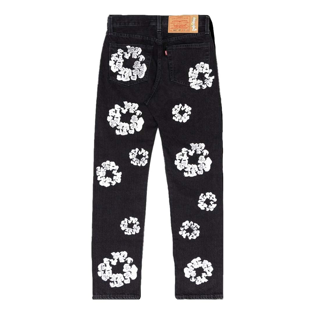 Levi's x Denim Tears The Cotton Wreath Jeans 'Black'