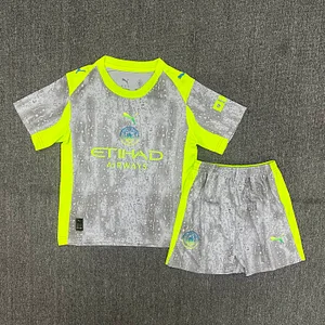 2025/2026 Manchester City Third Away Football Shirt 1:1 Thai Quality Kids Size