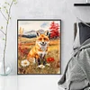 Fox - 11CT Stamped Cross Stitch - 40*50cm - Animal