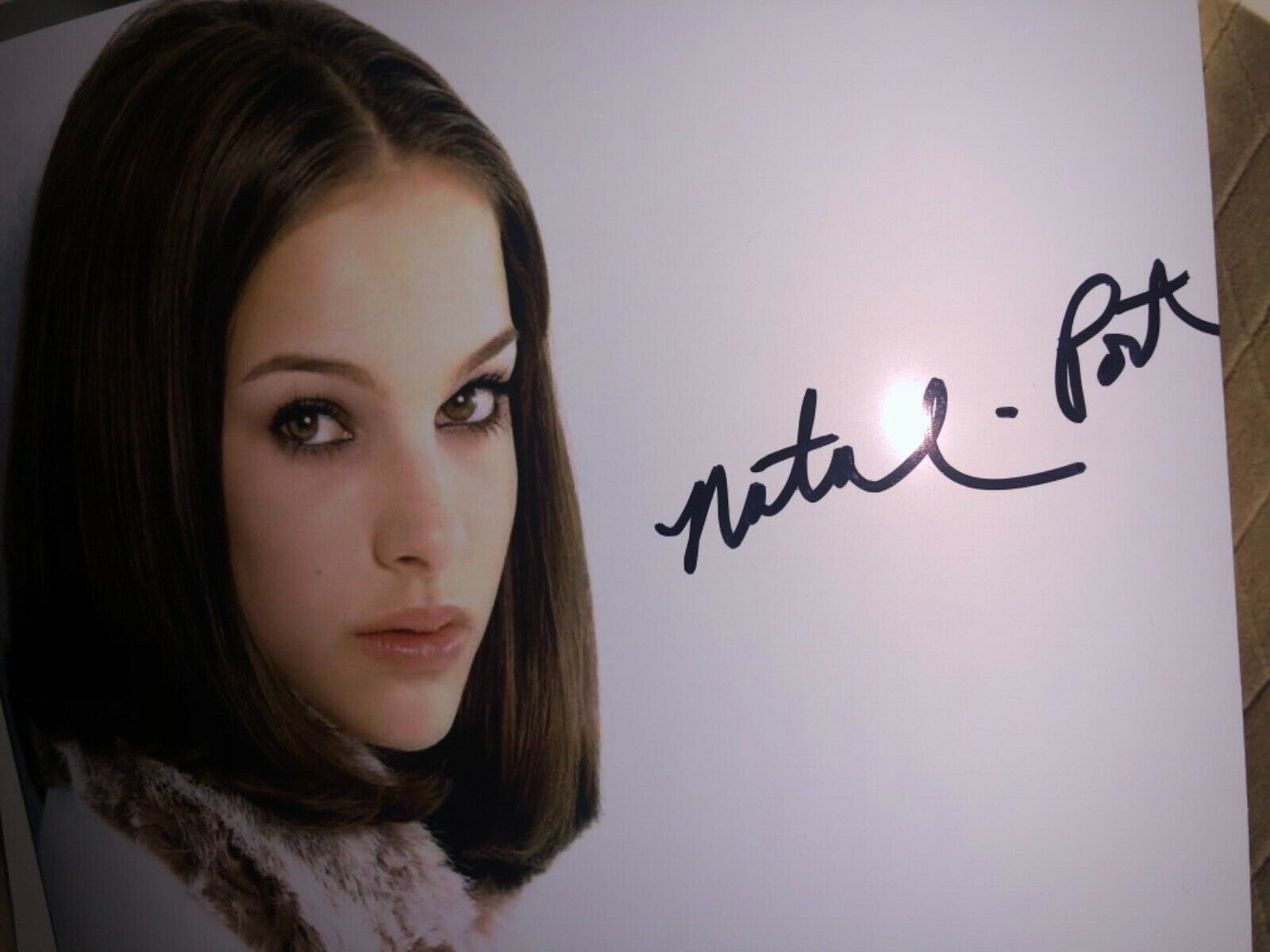 Natalie Portman Signed 8 x10 Photo Poster painting