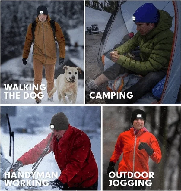 🎄🎅Early Christmas Sale - 49% OFF🎁LED Beanie Light