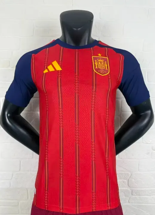 26-27 Spanish home team player version football jersey 1:1 Thai quality