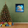 Diamond Painting -DIY Round Drill Pumpkin Car under the Moon（40x40cm）
