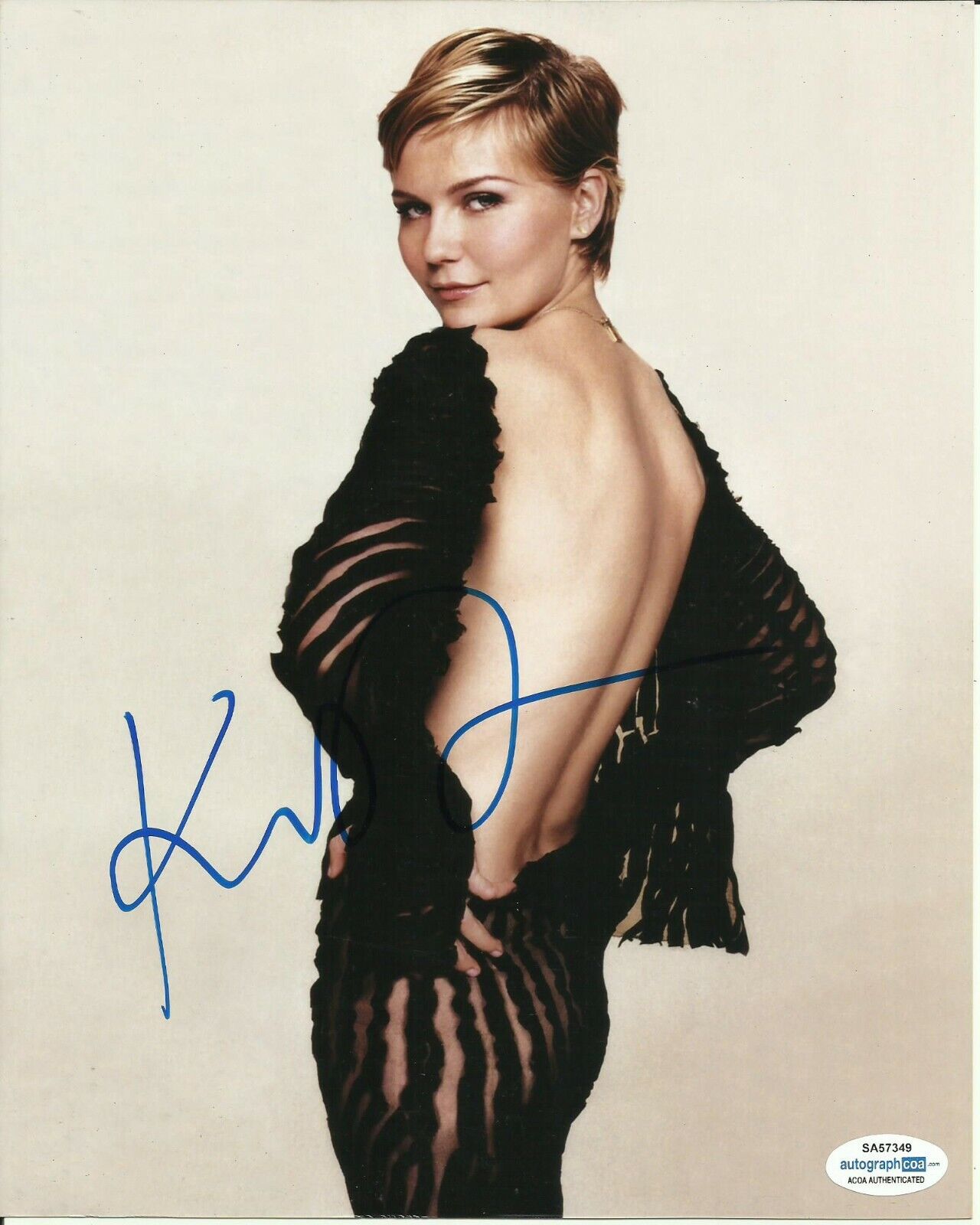 KIRSTEN DUNST SIGNED SEXY Photo Poster painting UACC REG 242 (2) also ACOA cert