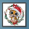 Diamond Painting-DIY Crystal Rhinestone Christmas Tiger