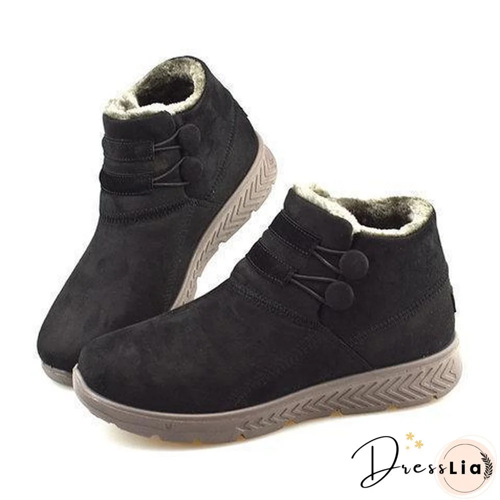 Women Snow Loafers Booties Casual Shoes